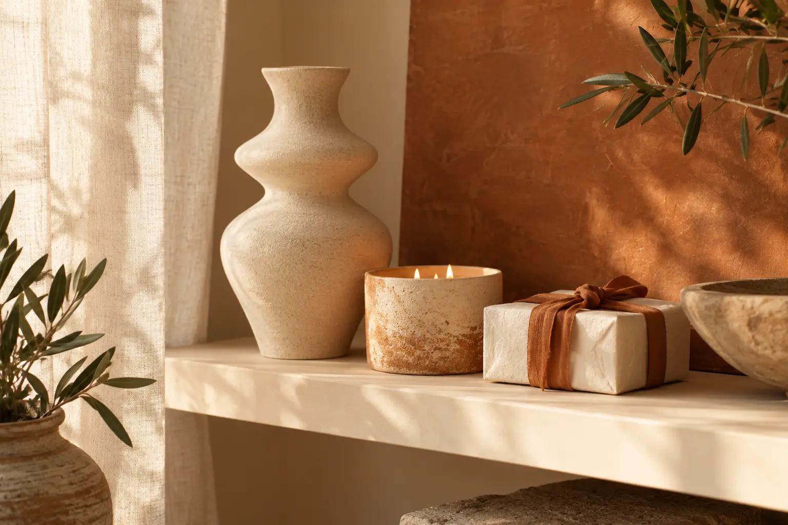 Curated ceramic home accessories